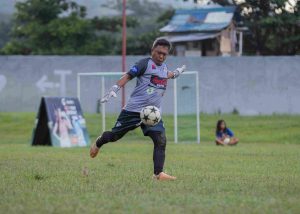 Allenamento di calcio