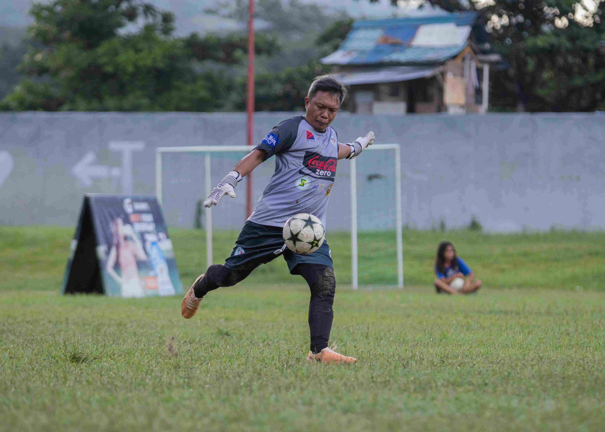 Allenamento di calcio